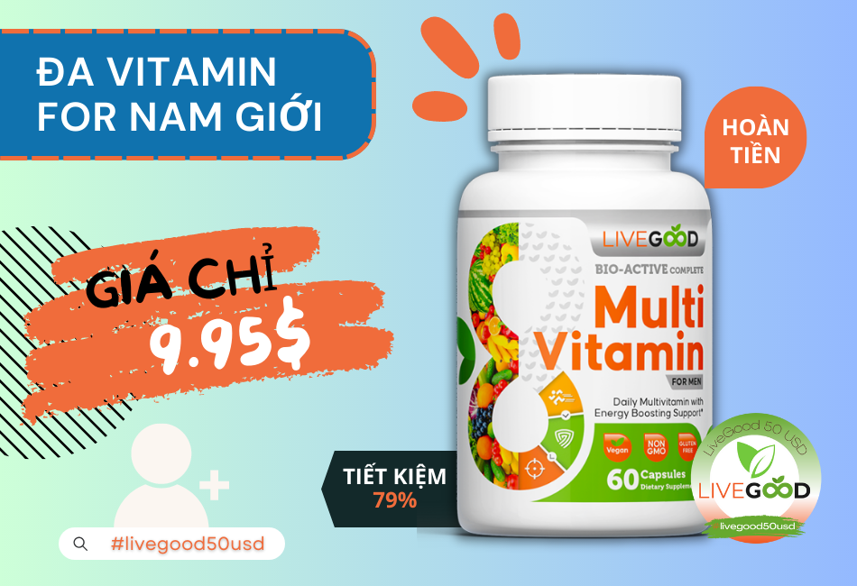 Sản phẩm Multi Vitamin cho Nam Giới của LiveGood